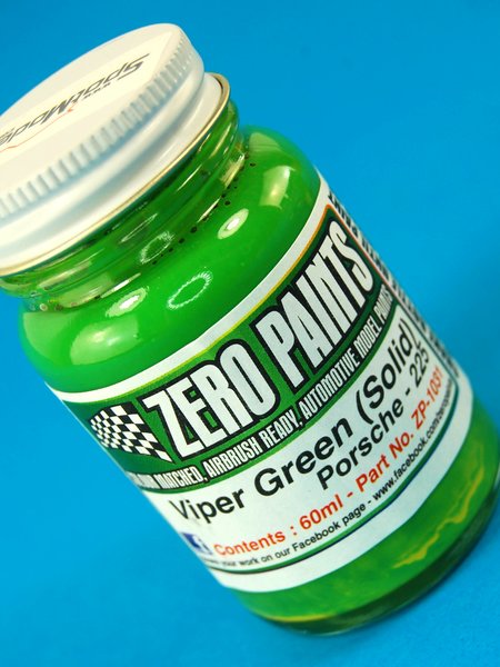 Zero Paints ZP-1031-225: Paint for airbrush Porsche Viper Green